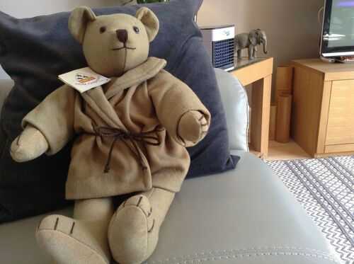 Great Vintage Jointed Canterbury Dressing Gown Teddy Bear 1990 18
