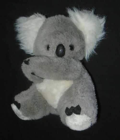 Old Vintage Koala Bear Soft Stuffed Toy Teddy Bear Plush Cling On Attachable