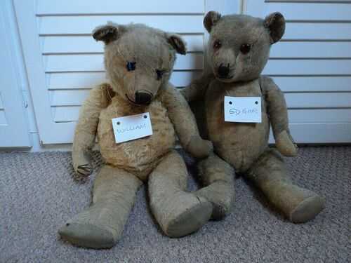 WILLIAM and EDGAR - 1930'S WELL-LOVED CHILTERN BEAR FRIENDS