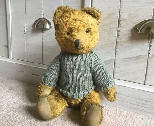 Vintage Mohair Teddy Bear -  - 13