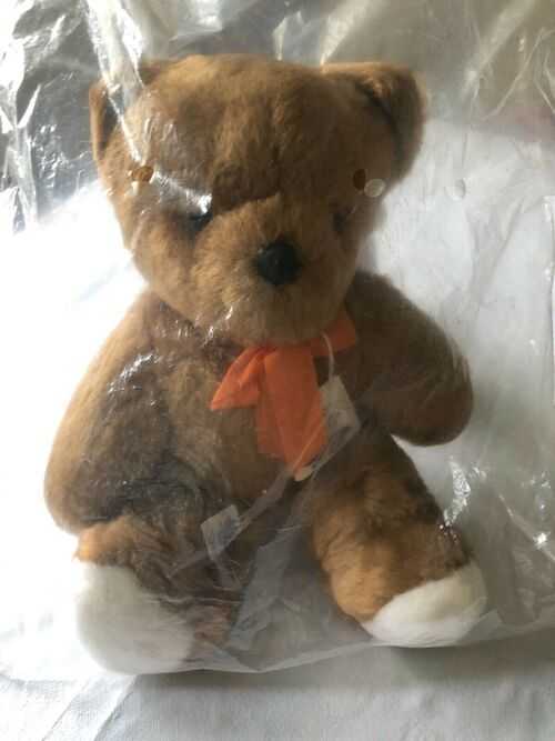 Vintage c.1980 Teddy Bear still in bag