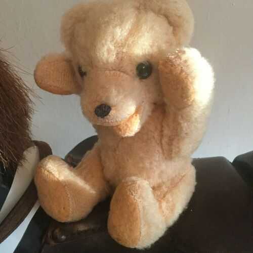 strawfilled teddy bear with Squeaker