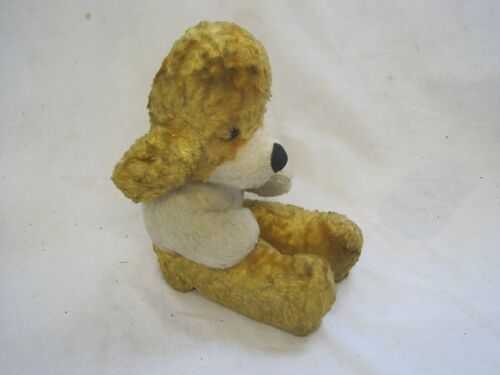 ULTRA CHARMING Vintage TEDDY BEAR Mid 20th Century MOHAIR with GLASS Eyes