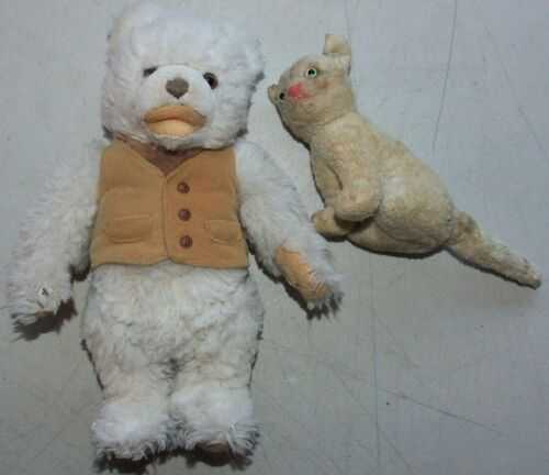 Vintage Steiff teddy bear and his cat, 11