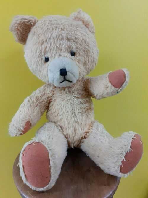 Vintage Teddy Bear moveable head and limbs