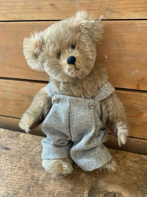 Lovely Teddy Bear Peterle by German Artist Christl Alexy | 17cm - 6.5in
