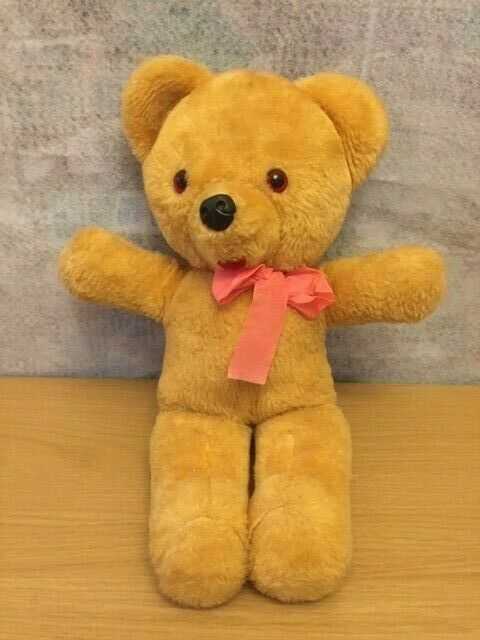 A Musical Blossom Teddy Bear by Be-Be Dolls of Ringstead, Northants