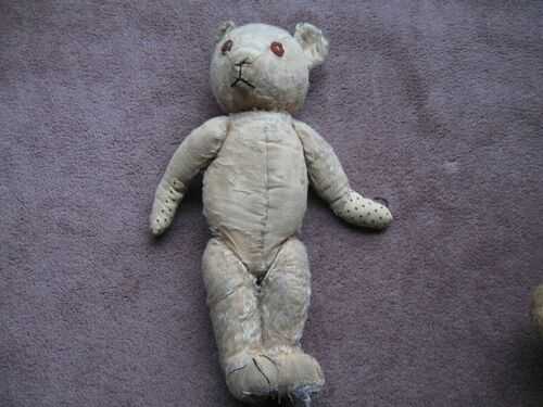 vintage teddy bear in well loved condition - needs love