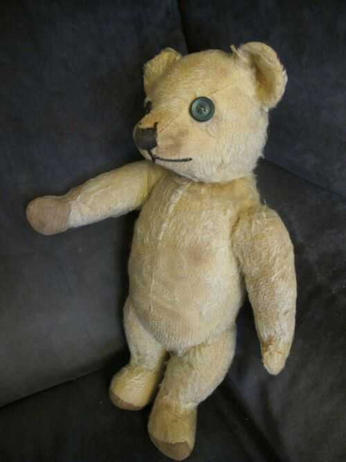 Antique/Vintage Jointed Mohair Teddy Bear 16