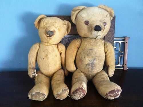 old teddy bears x 2