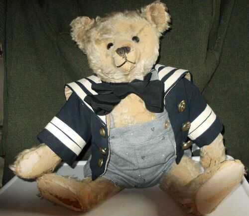 ANTIQUE STEIFF TEDDY BEAR 20 INCHES CIRCA 1908