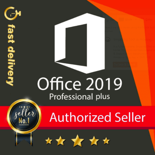 MicrosoftOffice 2019 PROFESSIONAL Plus | Full Version | Genuine Product Key