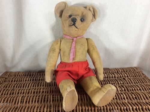 Small Vintage Teddy Bear 16.5 inches tall Used