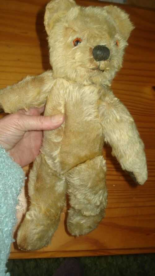 Antique/Vintage Chad Valley,Mohair,Jointed Teddy Bear,1950's