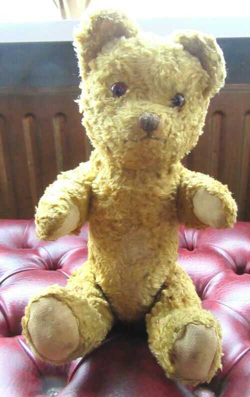 Antique Vintage Jointed Teddy Bear.