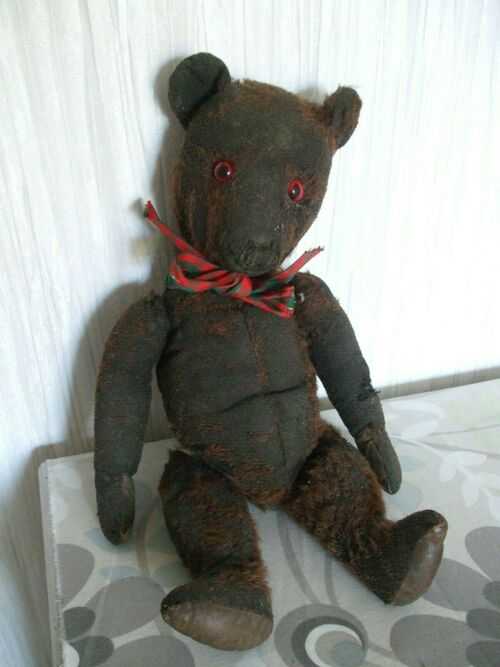 Antique Teddy Bear Rarer Chocolate Brown