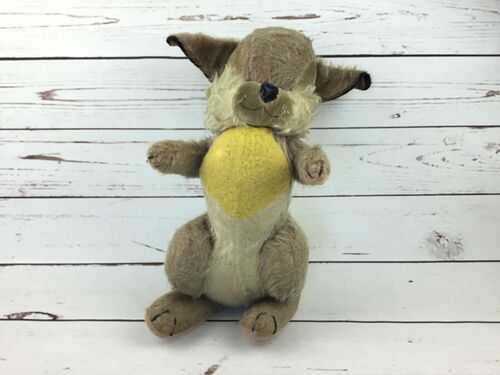 1960S ENGLISH MERRYTHOUGHT THUMPER RABBIT MOHAIR TEDDYBEAR 35CMS WITH LABEL
