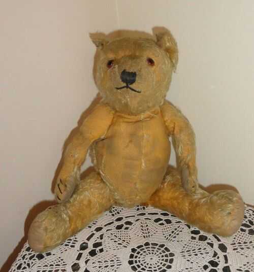 Vintage Jointed Teddy Bear. 17