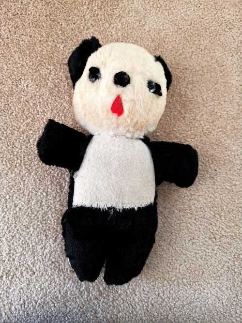 1960s Panda Teddy Good condition