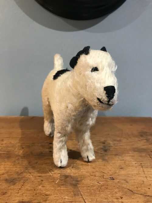 Antique Vintage Soft Toy Terrier Dog