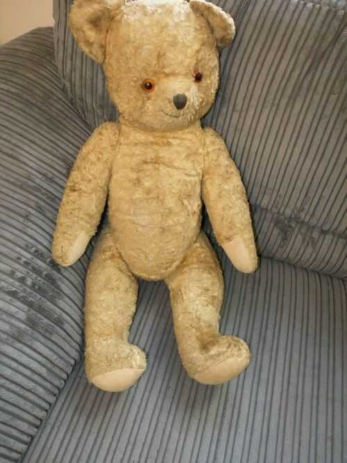 Brown vintage teddy bear - 24