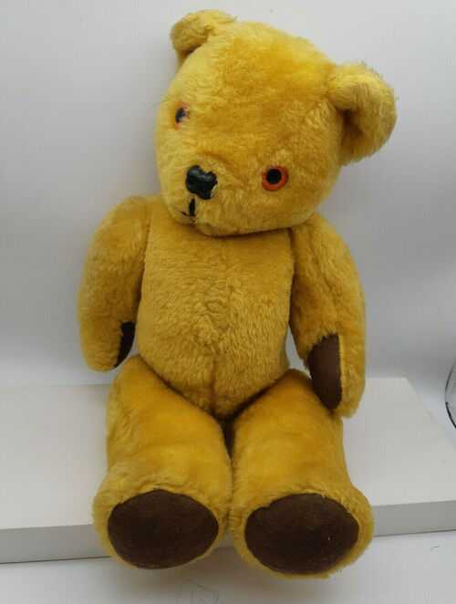Traditional Style Golden Teddy Bear 13 ins