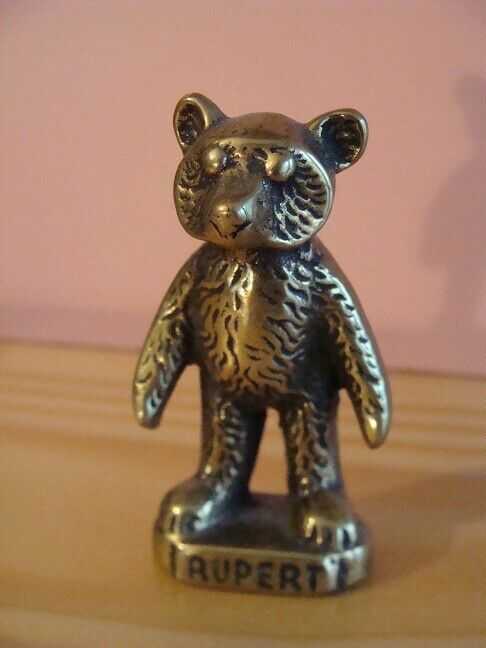 Old Brass Teddy Bear
