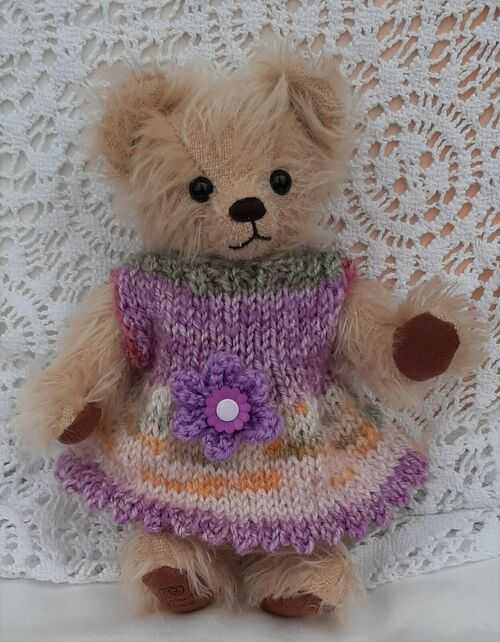 **BEAR KNITS**  Hand Knitted  Dress    Special for Dee