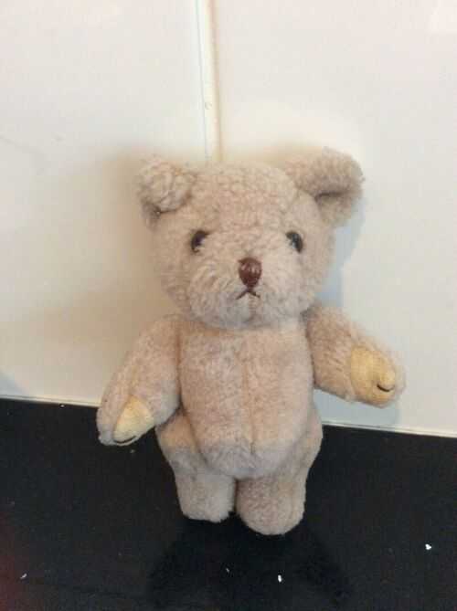 vintage teddy bear 1980s (jointed)