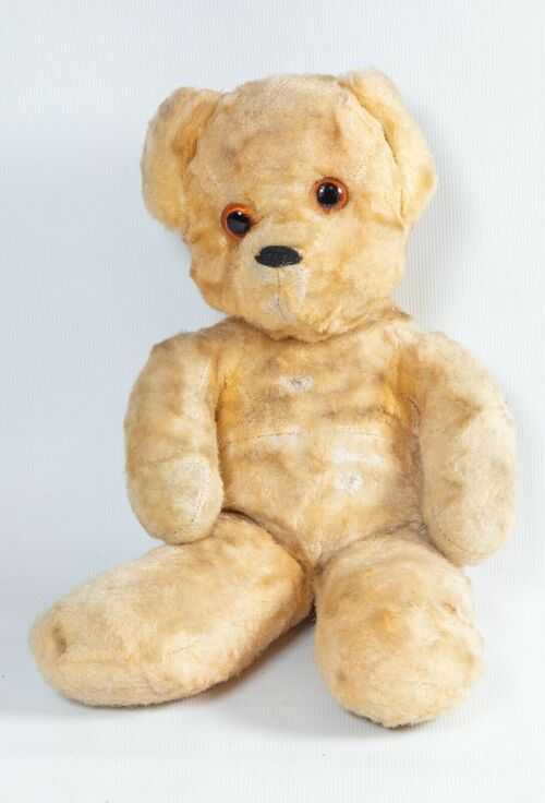 Small vintage teddy bear soft toy