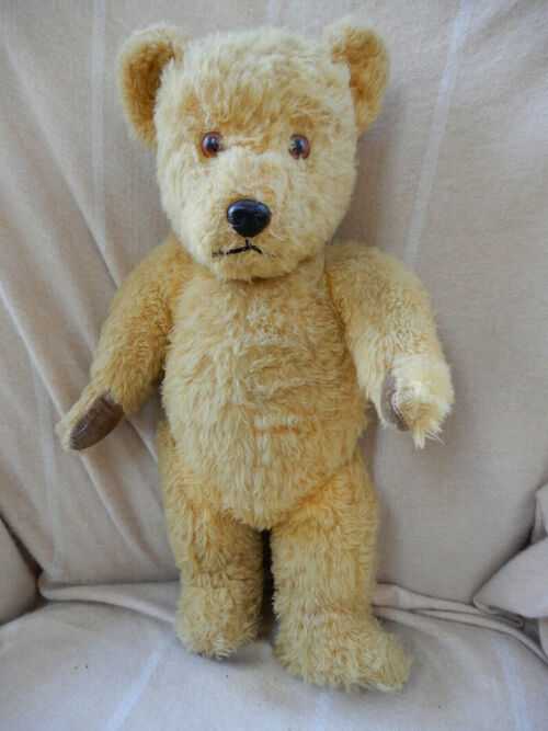 Chiltern Hug Me Bear,remains of label, needs some TLC size 15ins