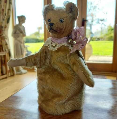 Antique Early Farnell Teddy Bear Puppet 9