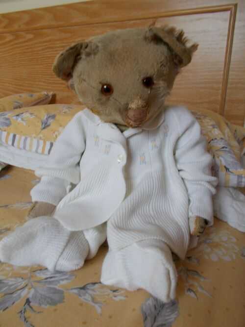 Harringtons Label Sweet Vintage Pram Suit - Lovely Condition - Large Bears