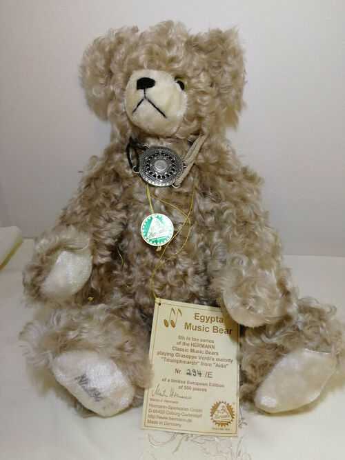 Limited Edition Herman  Musical Bear 