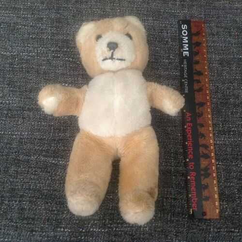 Vintage Teddy Bear With Wind Up Music Box In Good Working Condition - Very Old
