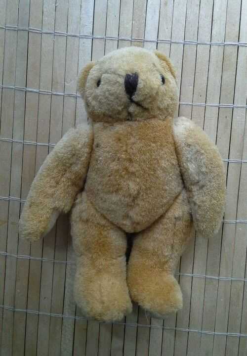 Vintage Bear Soft  Plush Toy 14 cm Tall