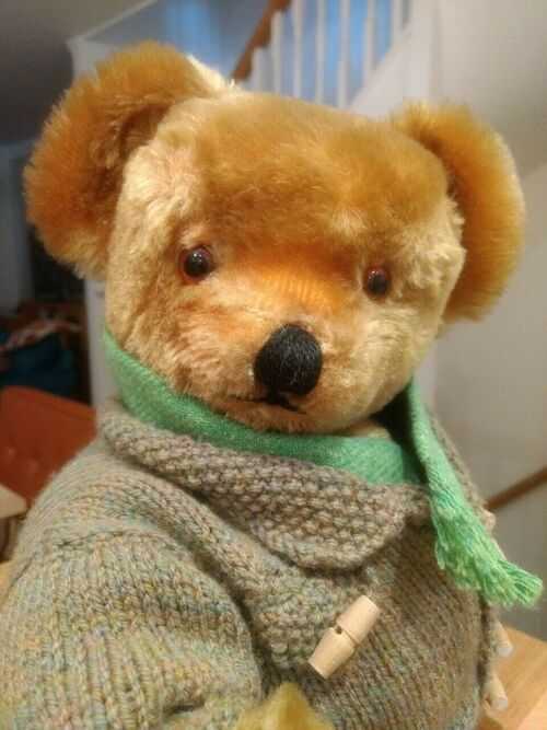 'Richard' Charming LeFray Bear Antique Vintage Teddy 1950s 1960s growler sweet