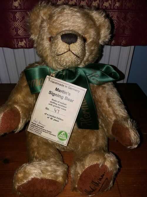 Hermann signed bear from my collection