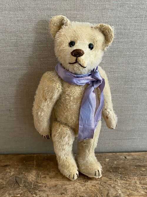 A very special white antique German teddy bear c1910 | 28cm/11in
