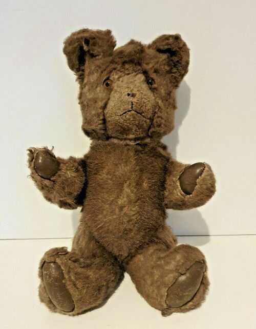 Vintage Jointed Growler Teddy Bear