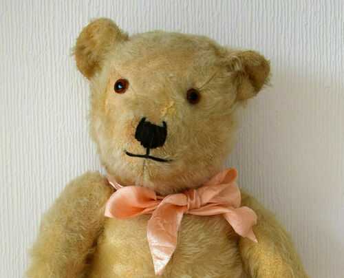 Molly is a 19 Fully Jointed Vintage Teddy Bear