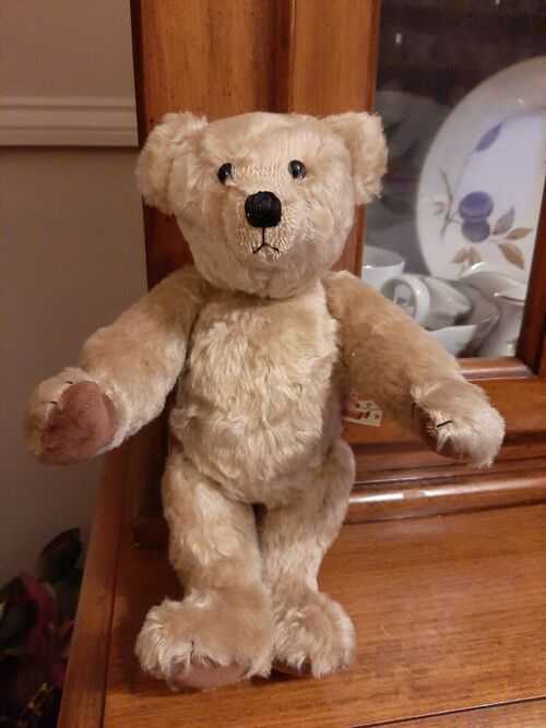 JAY-BEE Handmade In Scotland Jointed Teddy Bear