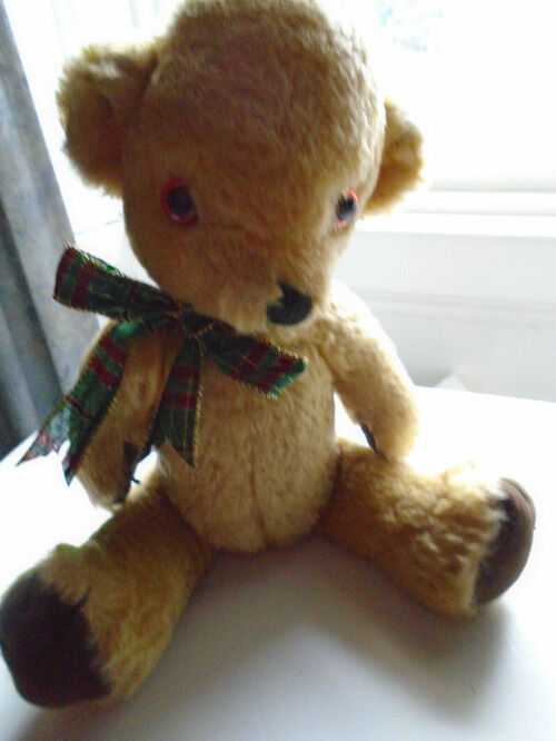 Vintage 'Happy Child' Fully Jointed Mohair Teddy Bear