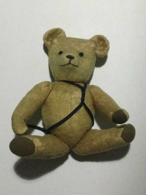 Vintage jointed childrens teddy bear