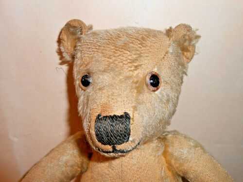 1950s 16 INCH MOHAIR ENGLISH TEDDY BEAR, A/F