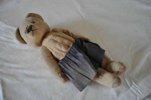 Vintage English Teddy Bear. 36cm tall