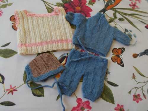 Old Knitwear - Bears / Dolls