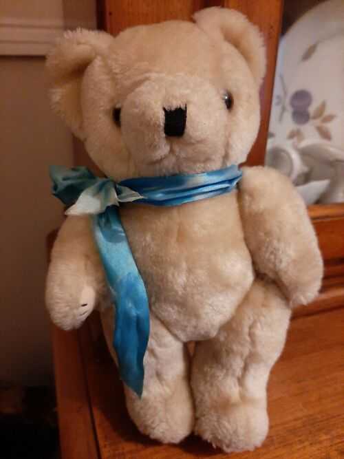 Vintage Made In China Jointed Teddy Bear