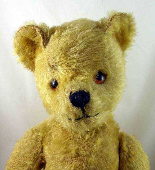 Sweet Old Pedigree Teddy Bear with Made in England Label